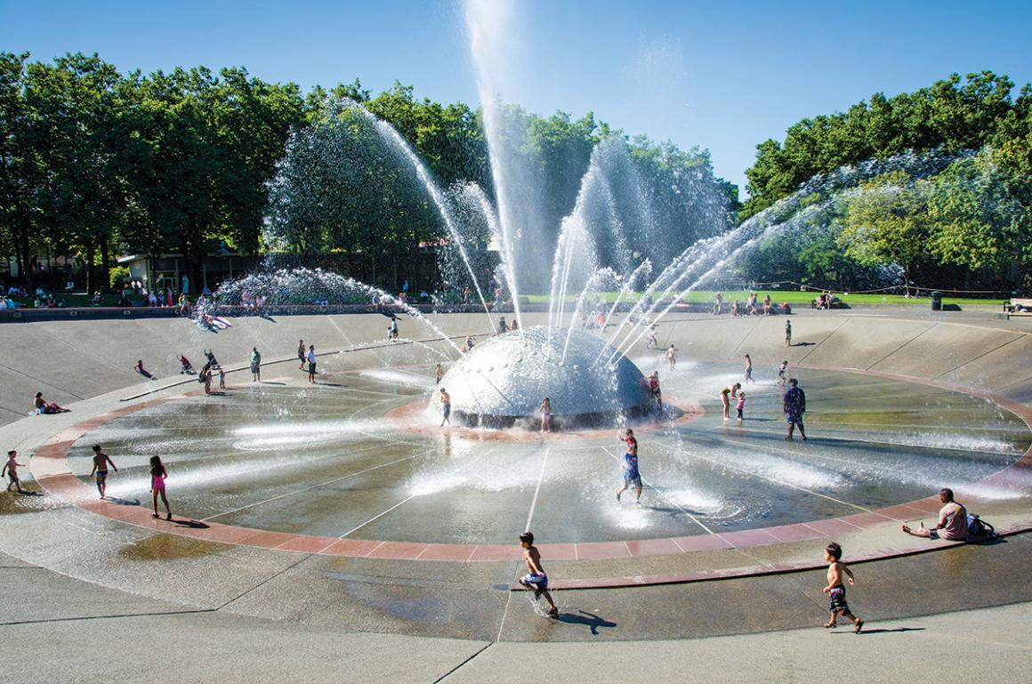 Best Spray Parks and Fountains for Kids Around Seattle, the Eastside